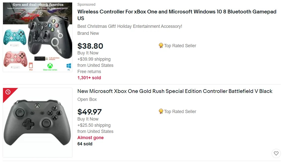 Games on Ebay