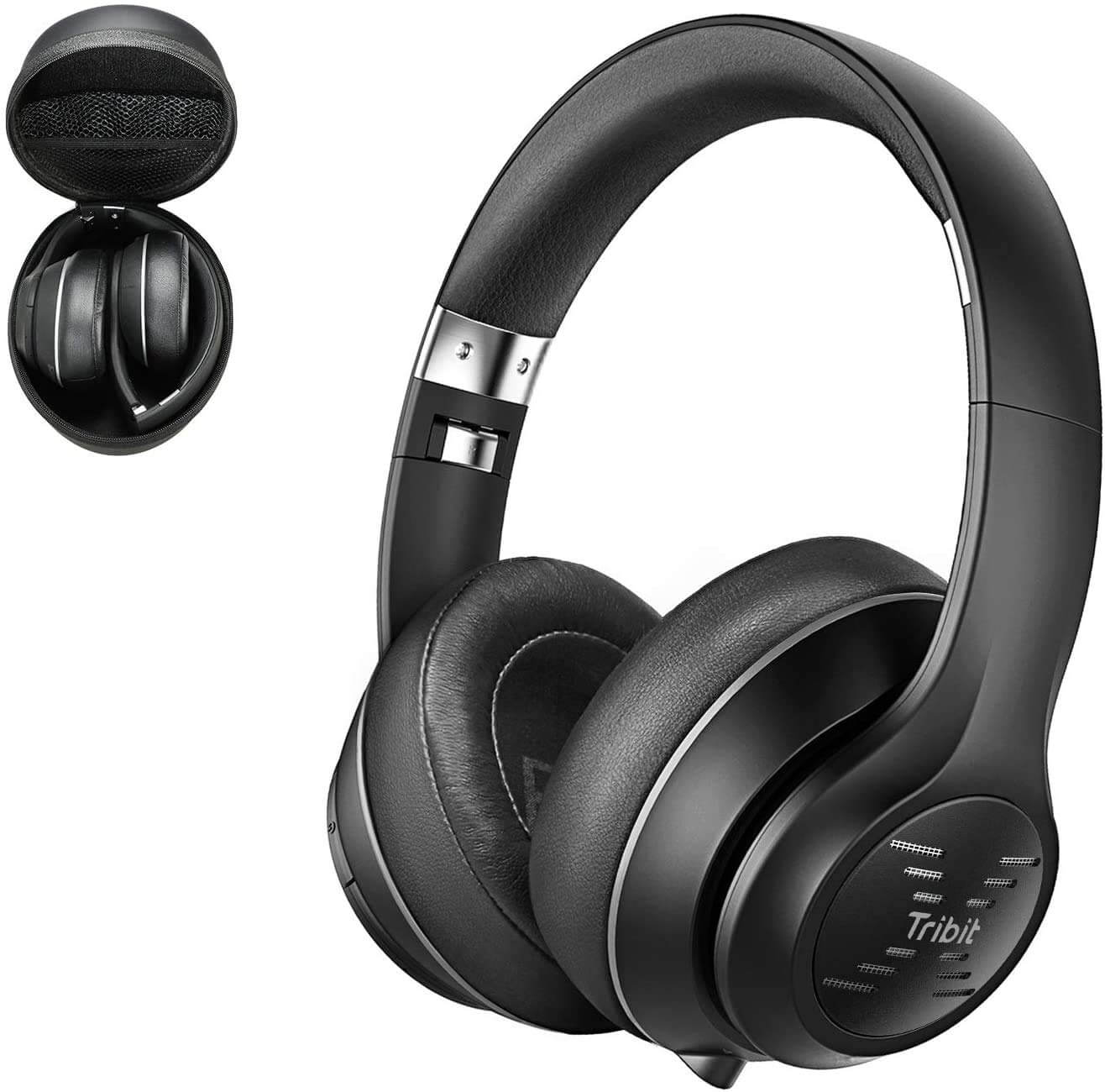 Tribit Wireless Bluetooth Over-Ear Headphones