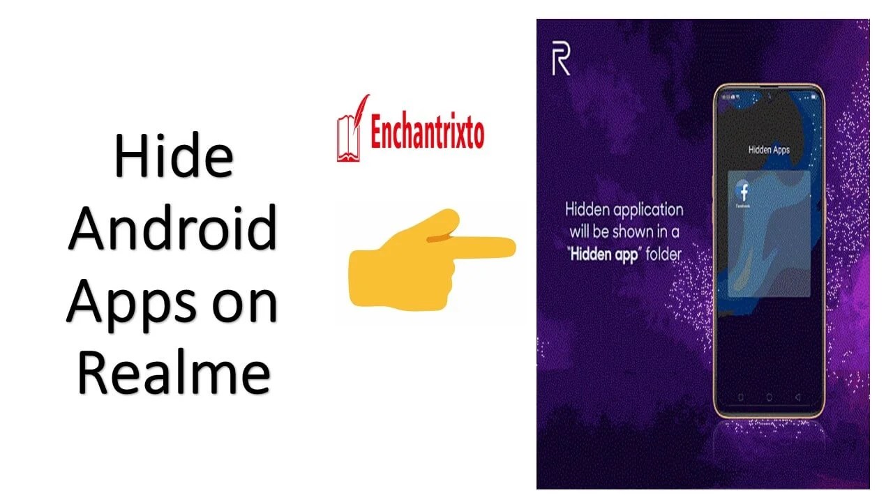 How to hide android apps on Realme