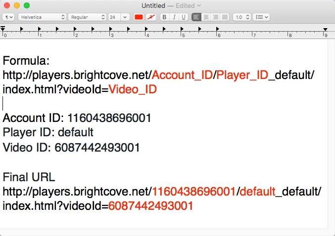Brightcove video player downloader