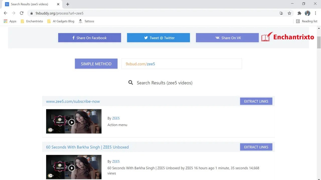 9xBuddy - Zee5 Video Downloader