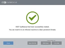 Eset Sysrescue live